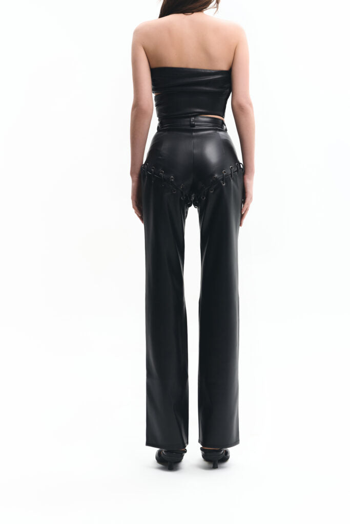 Black transformer shorts-pants