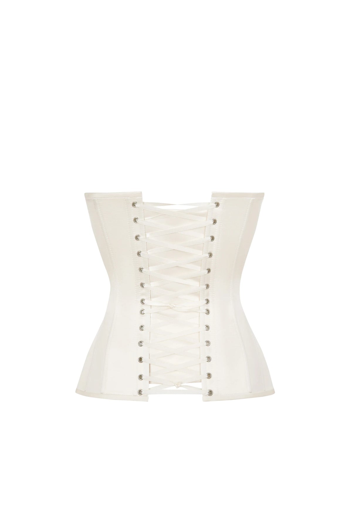 OFF WHITE CORSET WITH CUPS