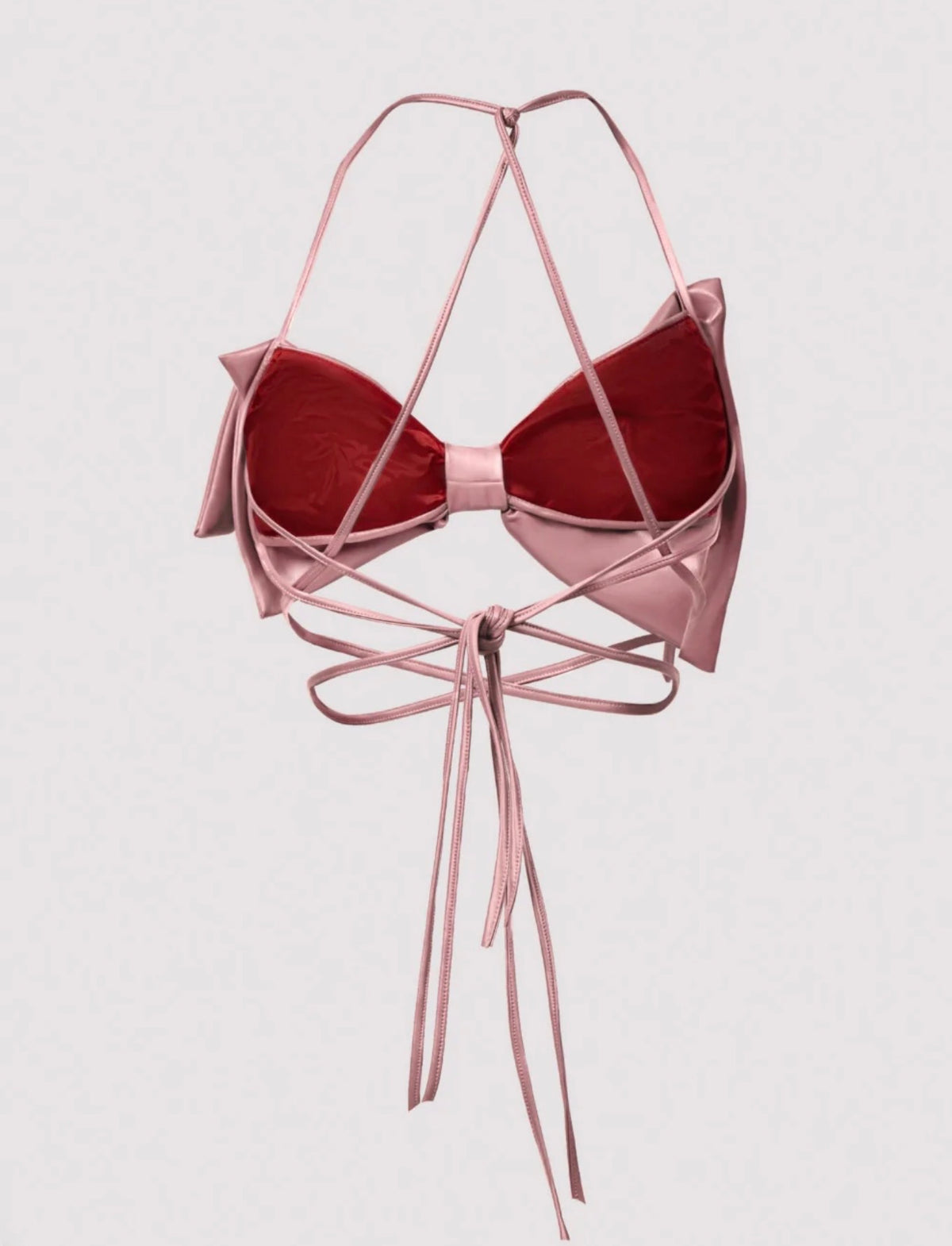 PINK BOW TOP