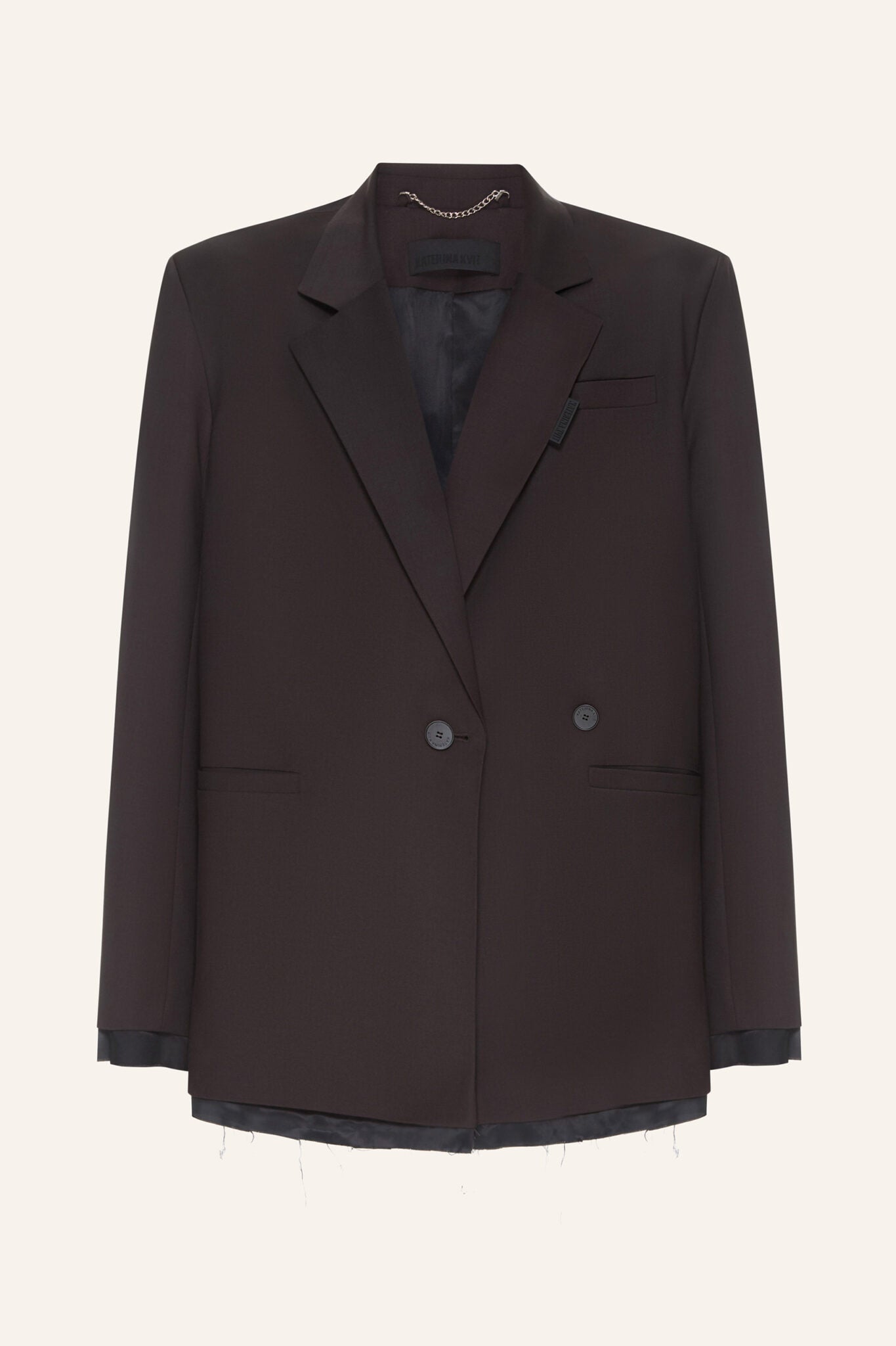 Brown Suit Jacket