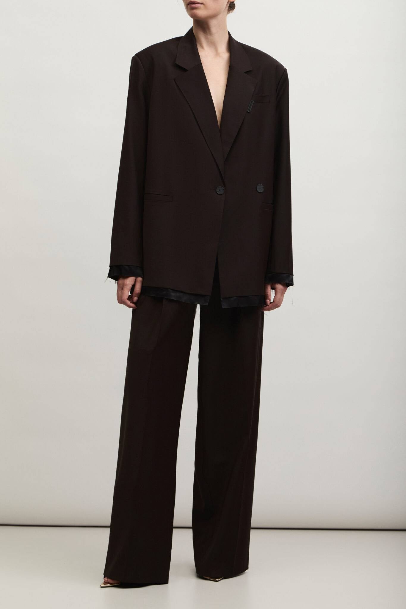 Brown Suit Jacket