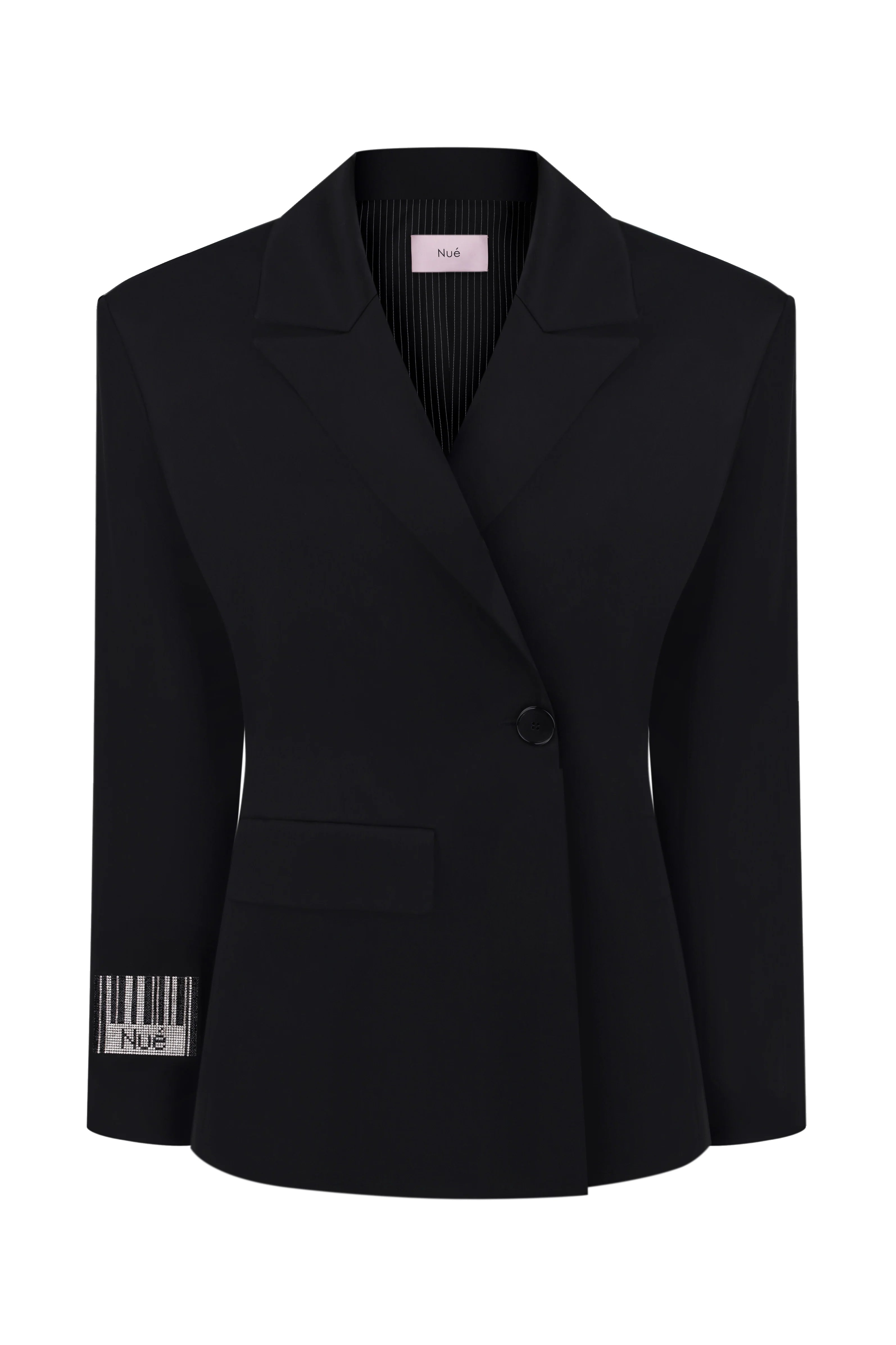 Barcode Fitted Blazer