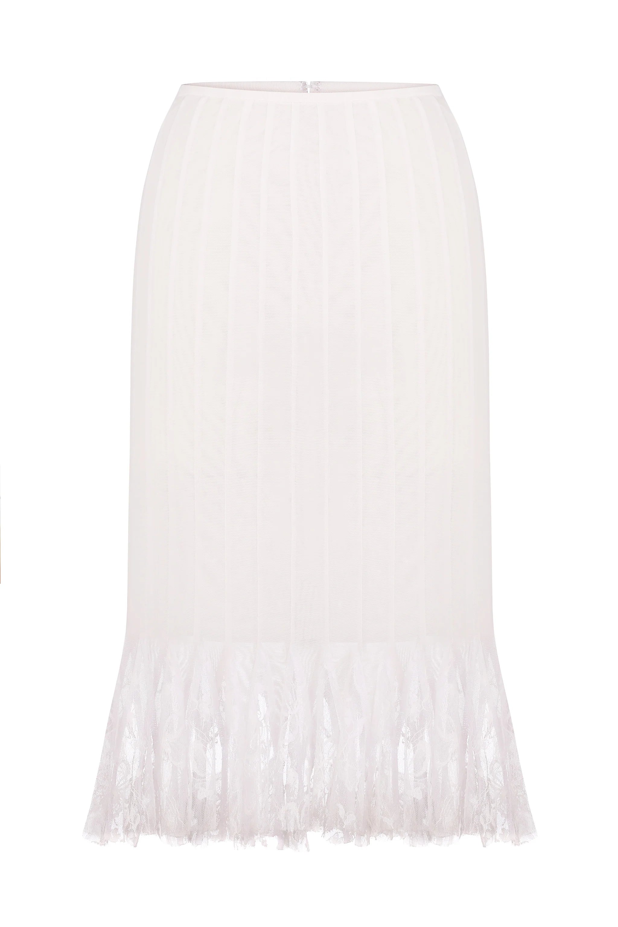 CORSET SKIRT WITH LACE DETAILS