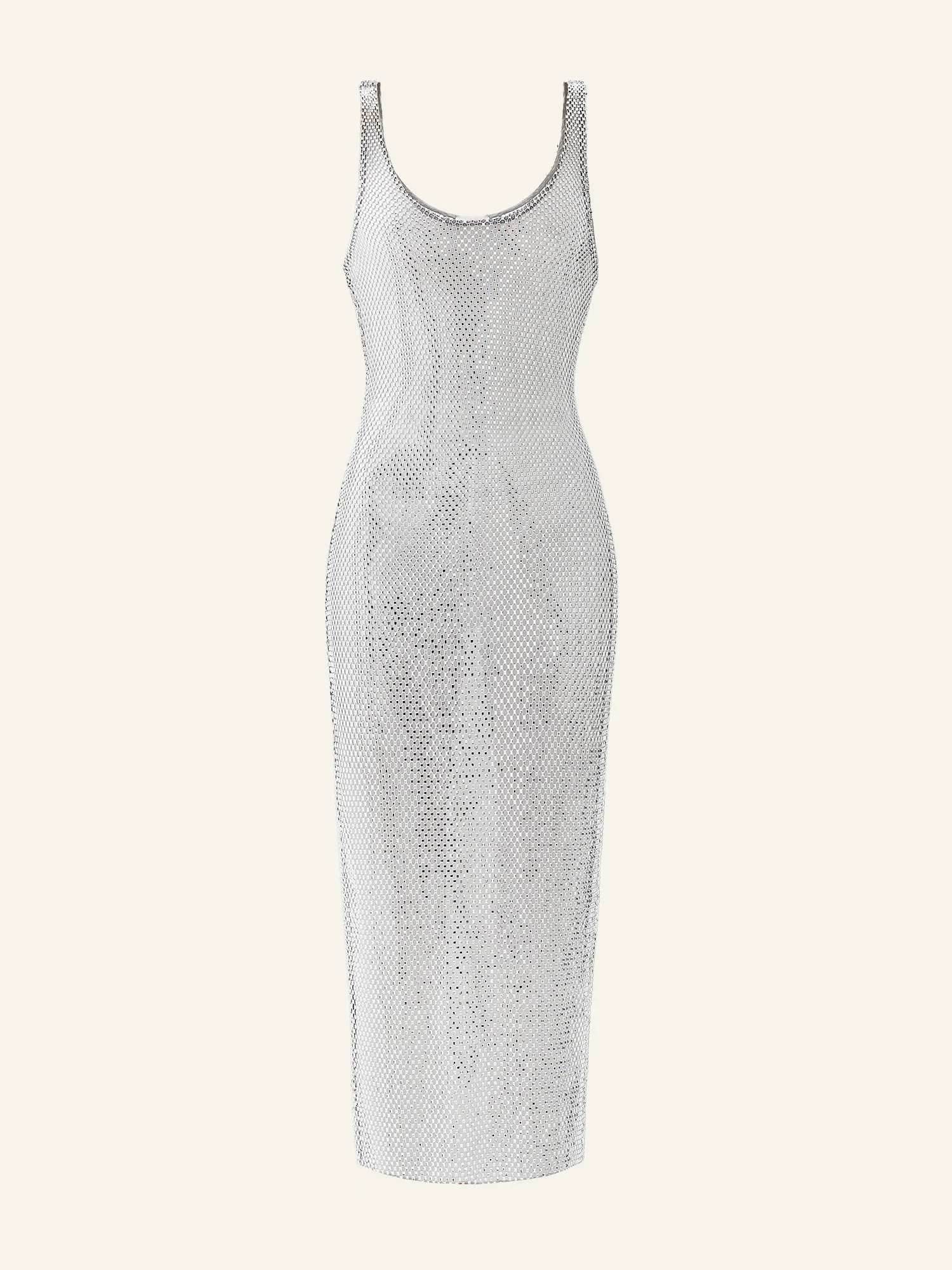 stardust midi dress Stardust Evening dress in Silver Silver / M
