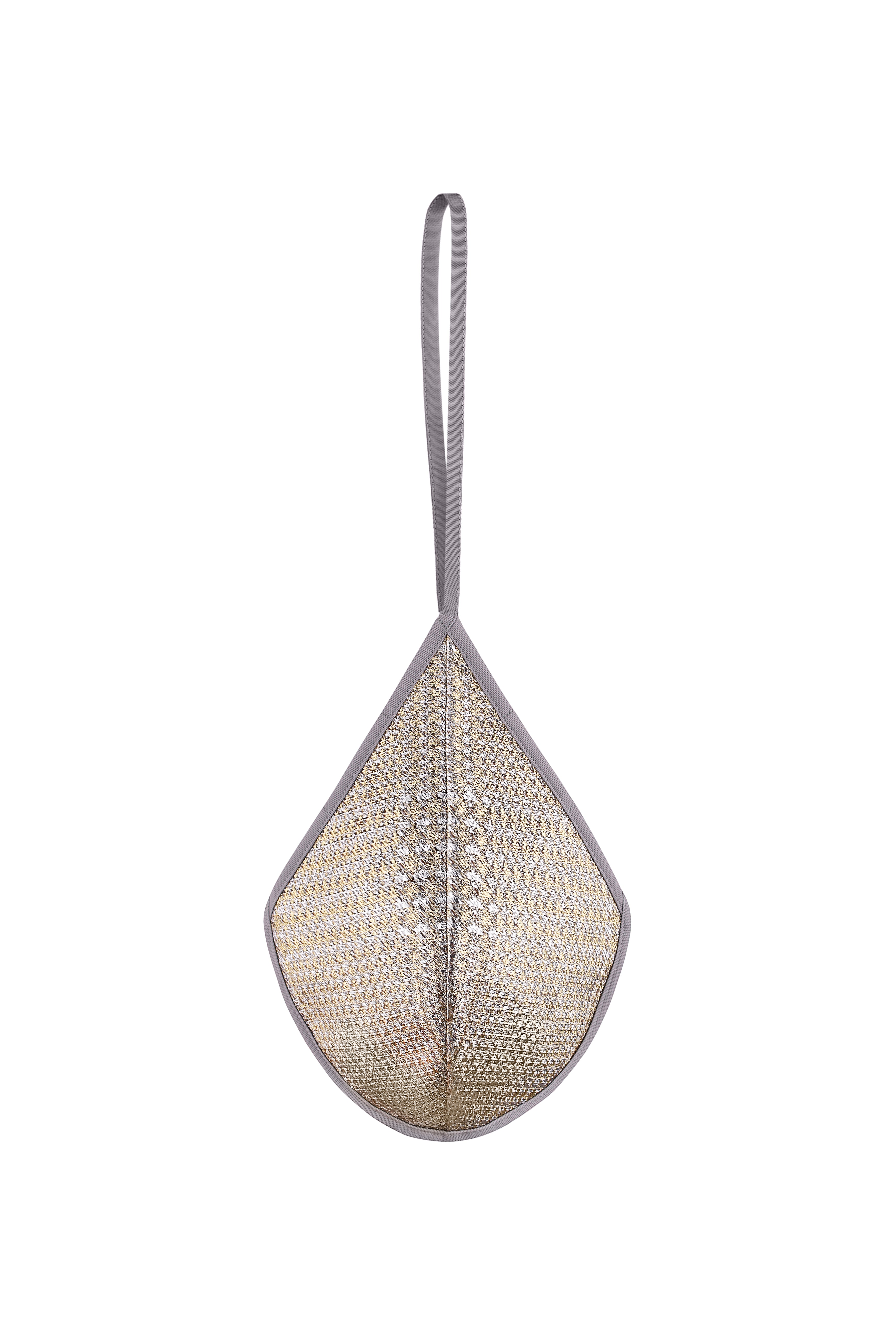 LIQUID METAL BRA BAG