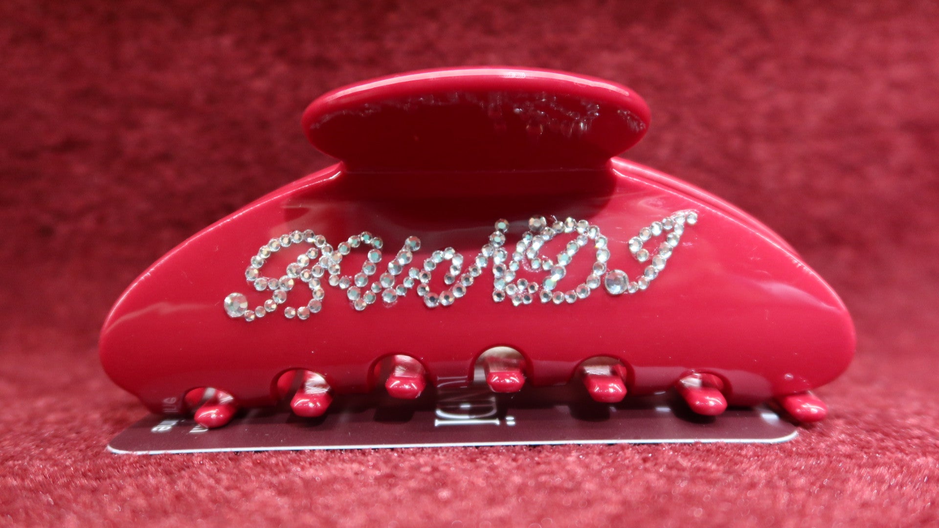 Ruby Rhinestone BUNDÏ Hair Claw