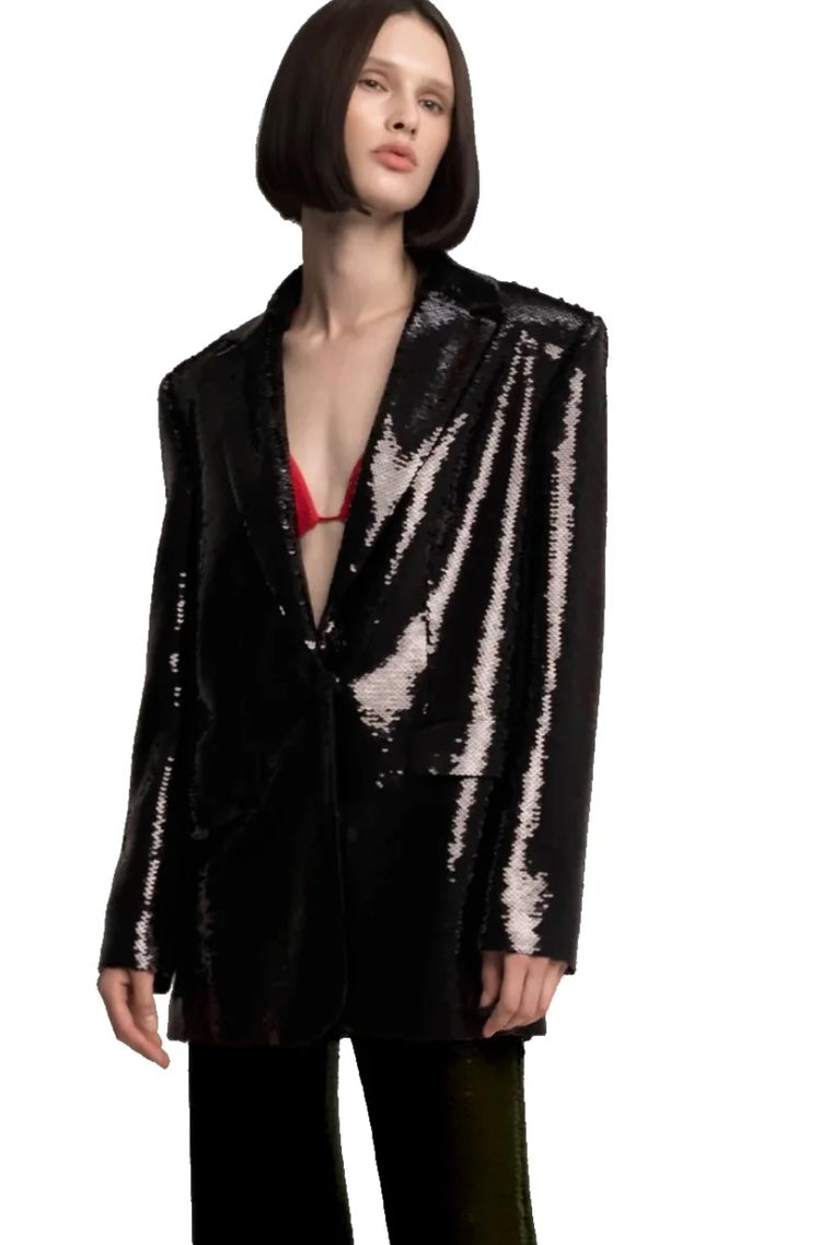Jade Sequin Blazer