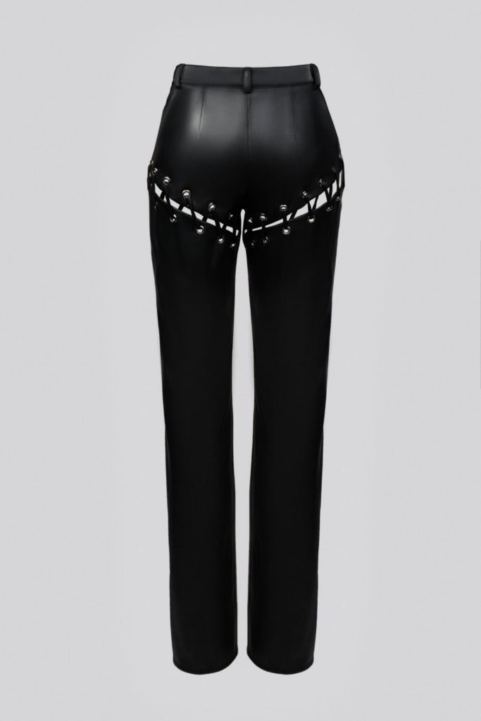 Black transformer shorts-pants