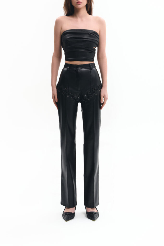 Black transformer shorts-pants