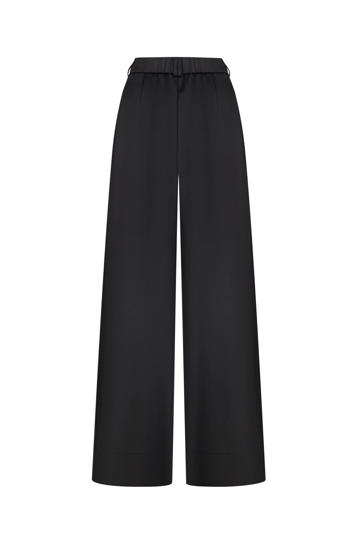 Solisse Black Palazzo Trousers