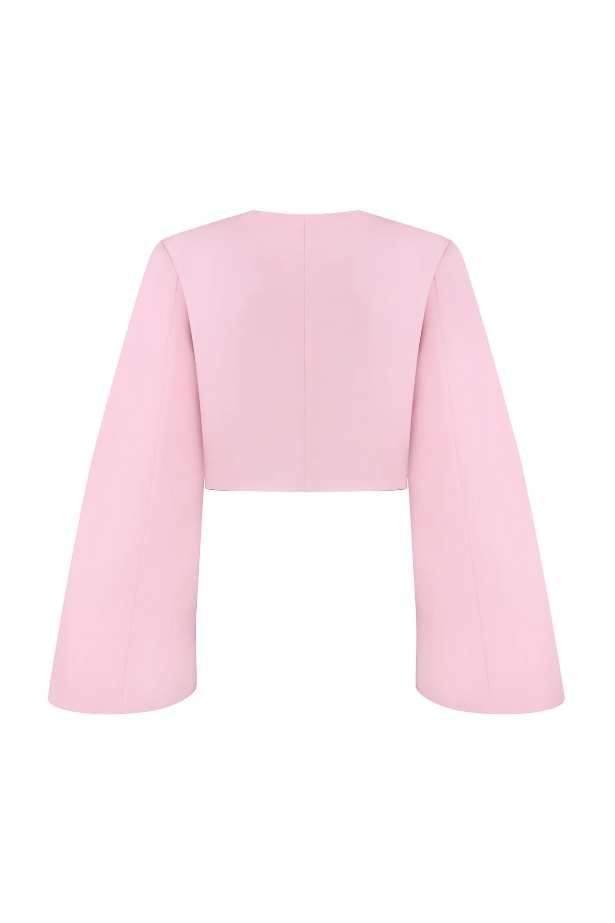Flux Cropped Blazer in  Rouge