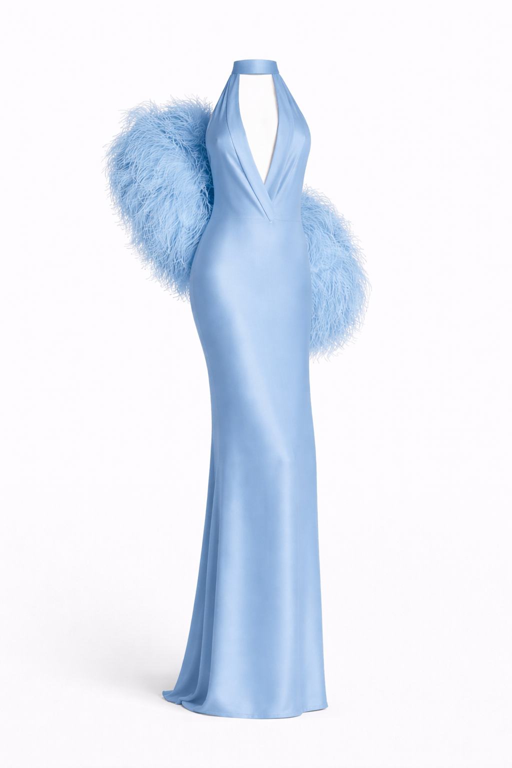 Feather Muse Gown