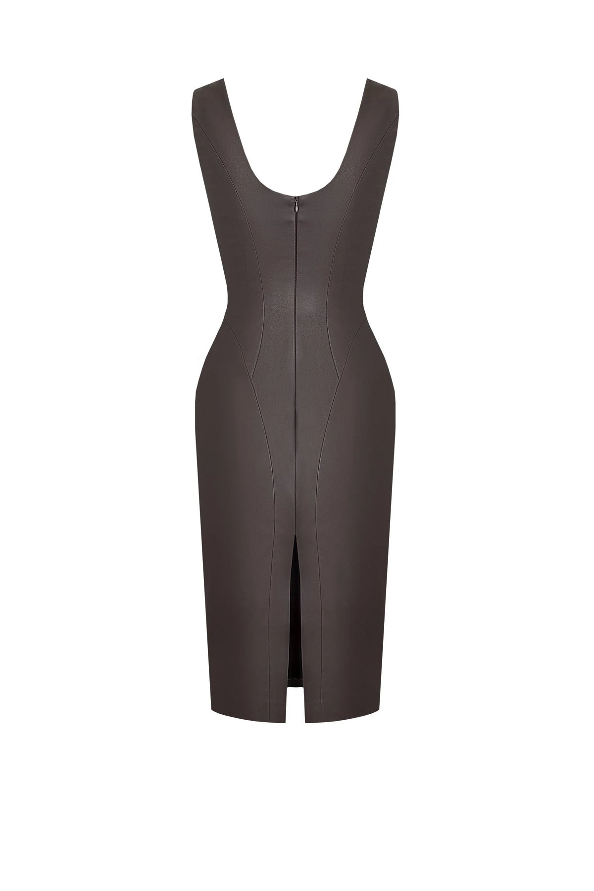 CONTOUR SCULPTED MIDI DRESS
