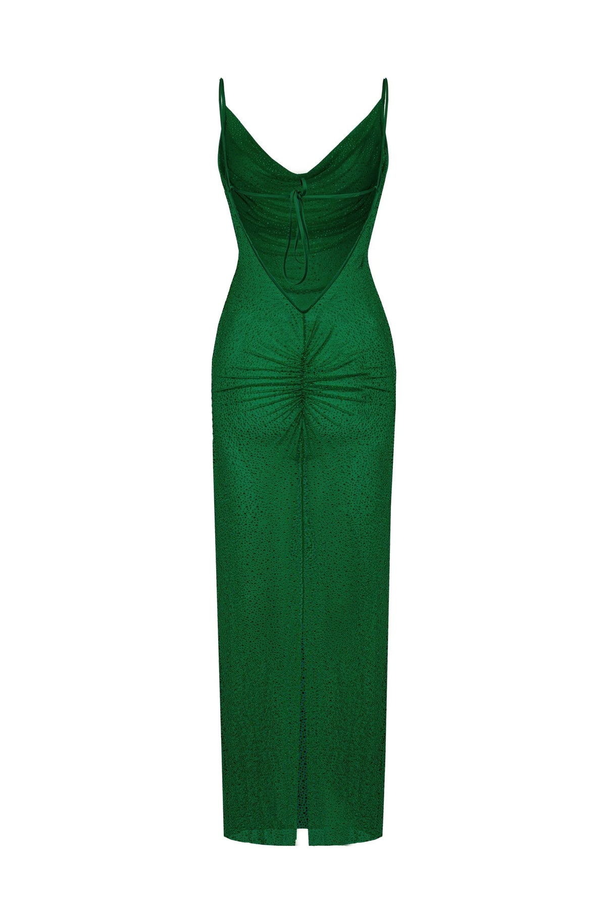 CRYSTAL GOWN EMERALD