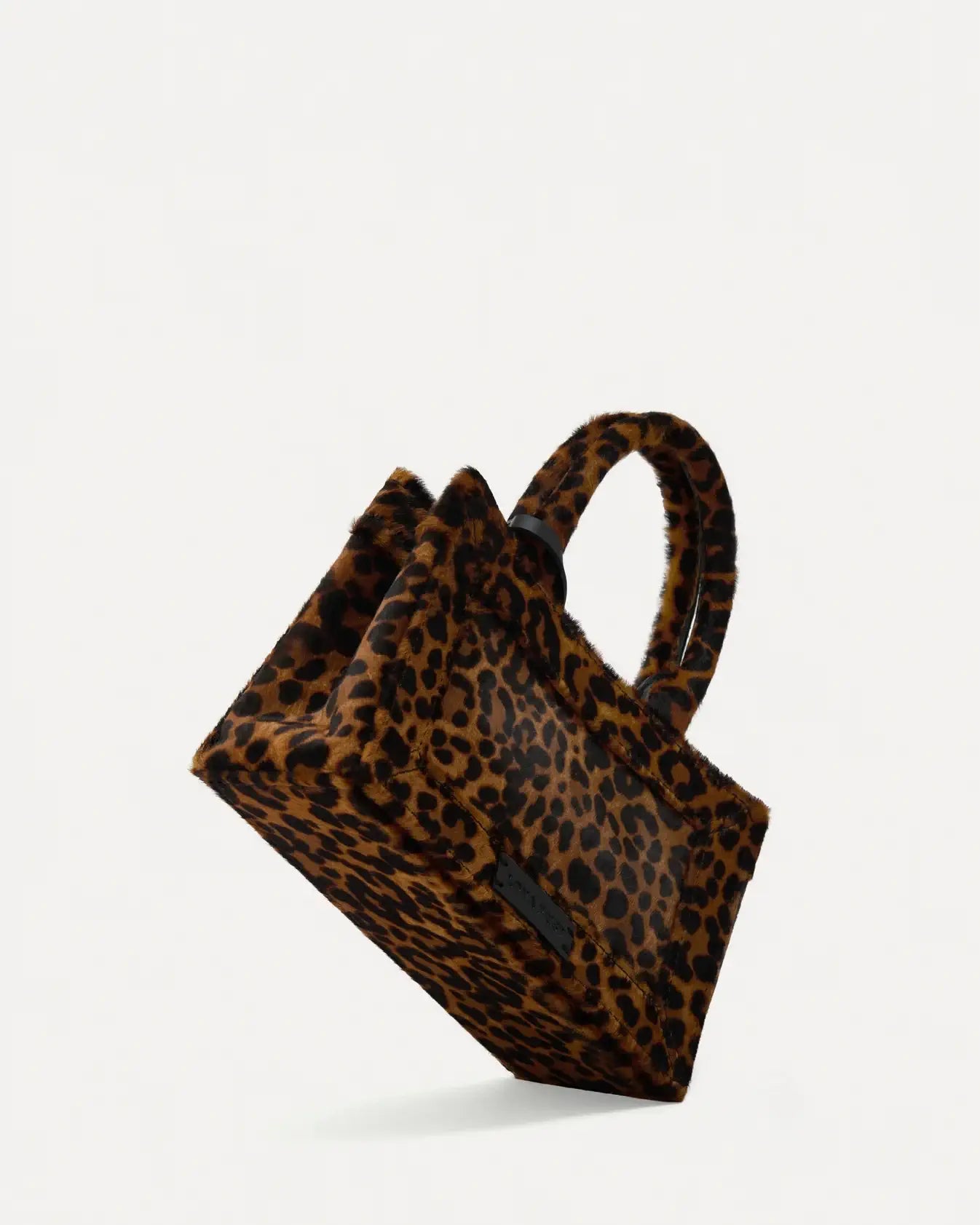 MONOCHROME BAG IN LEOPARD