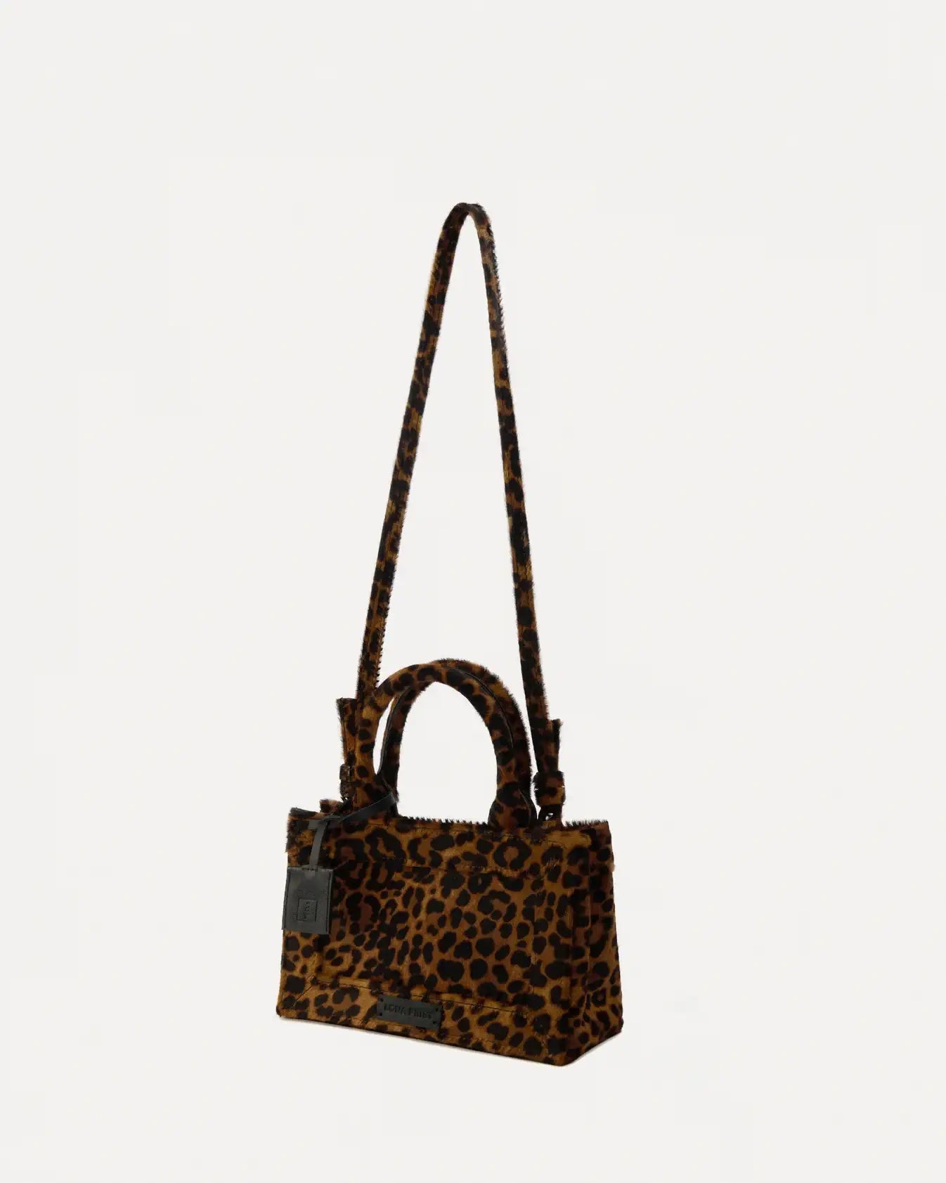 MONOCHROME BAG IN LEOPARD