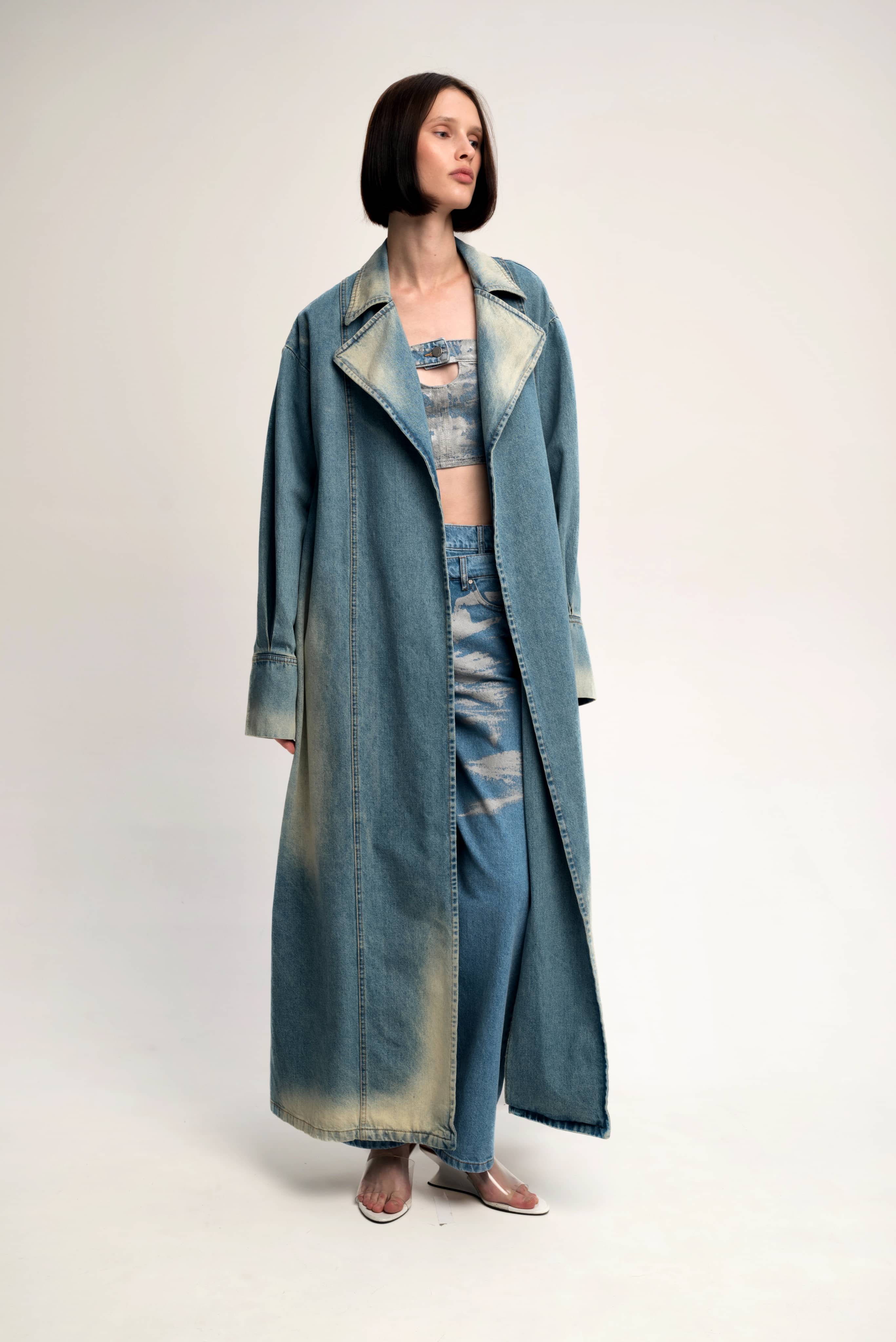 Denim Vintage Coat