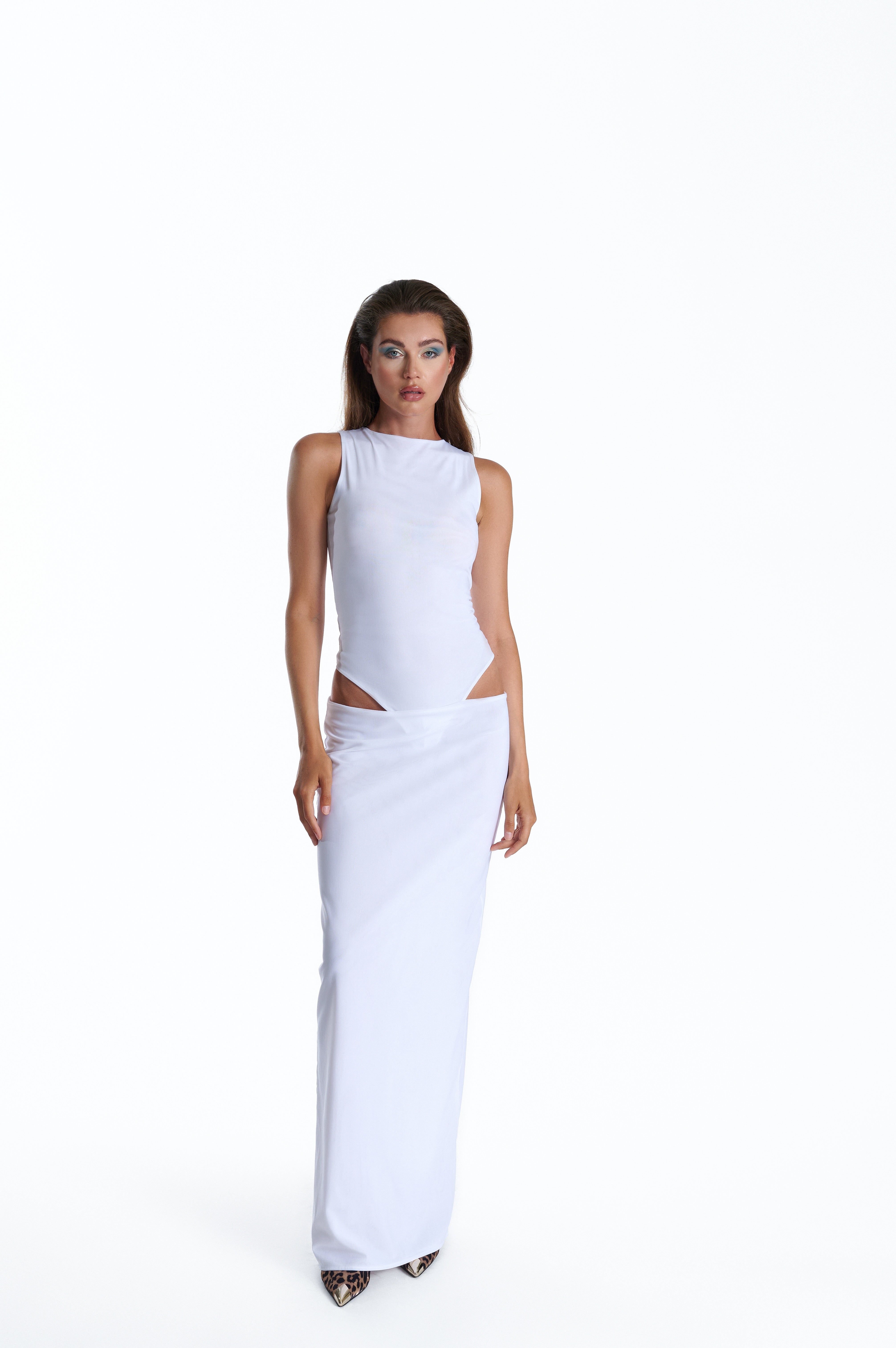 MAXI DRESS WITH CUTS