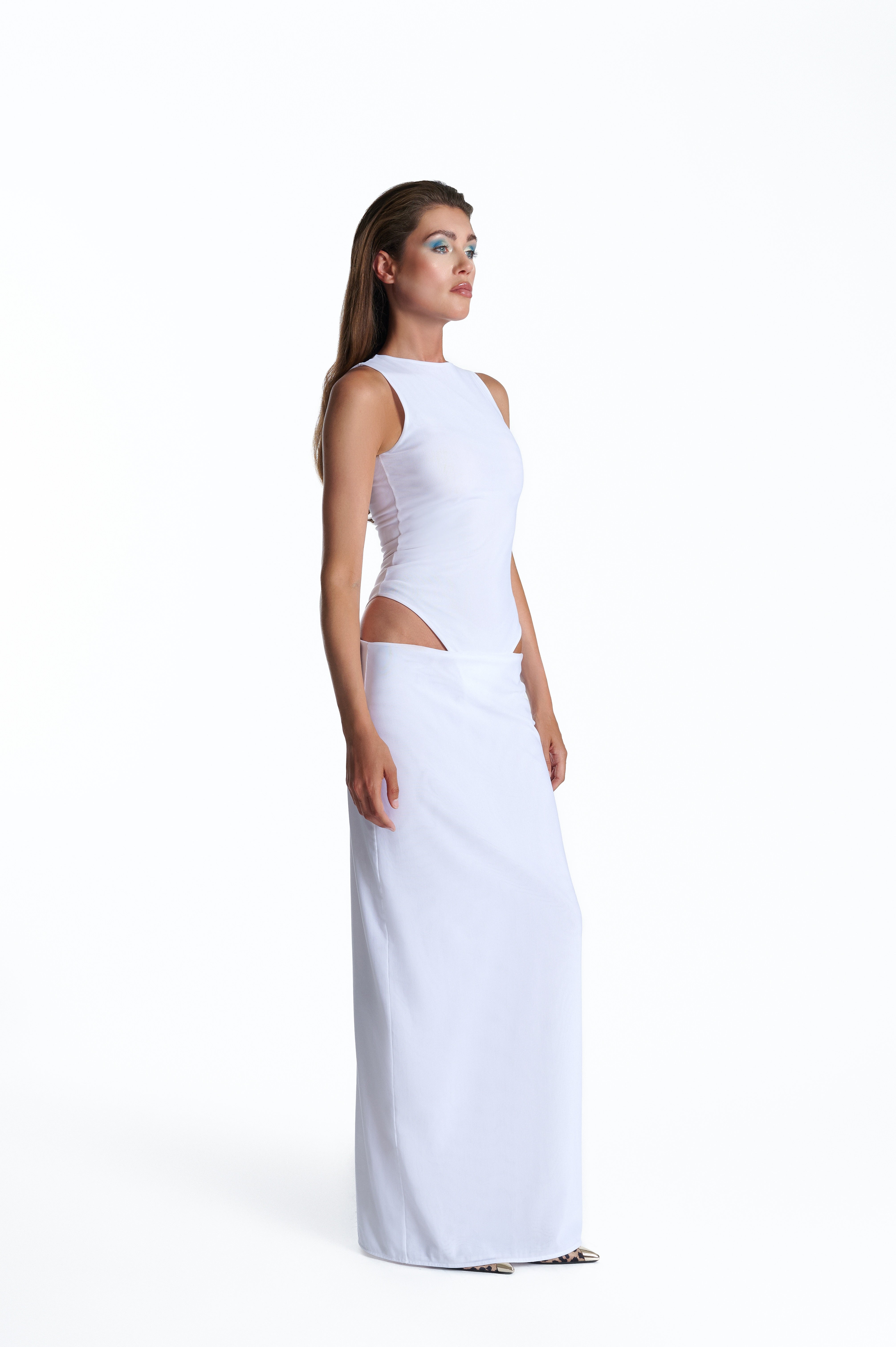 MAXI DRESS WITH CUTS