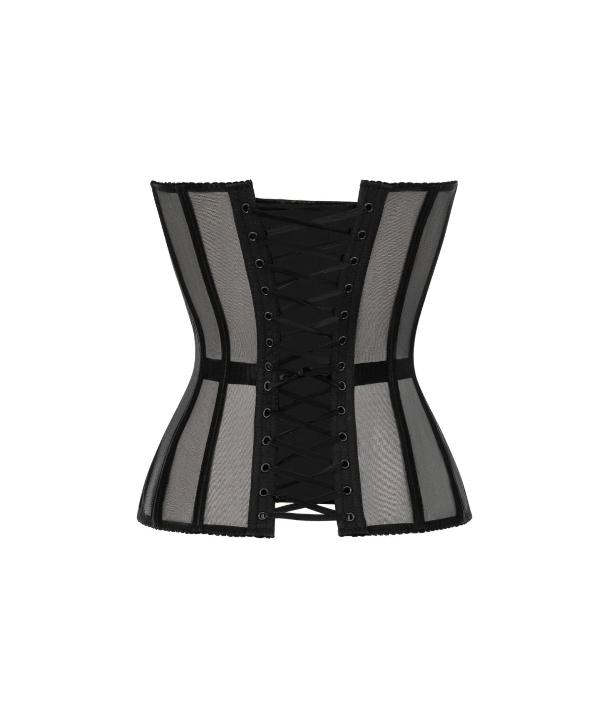 BLACK CORSET WITH CUPS