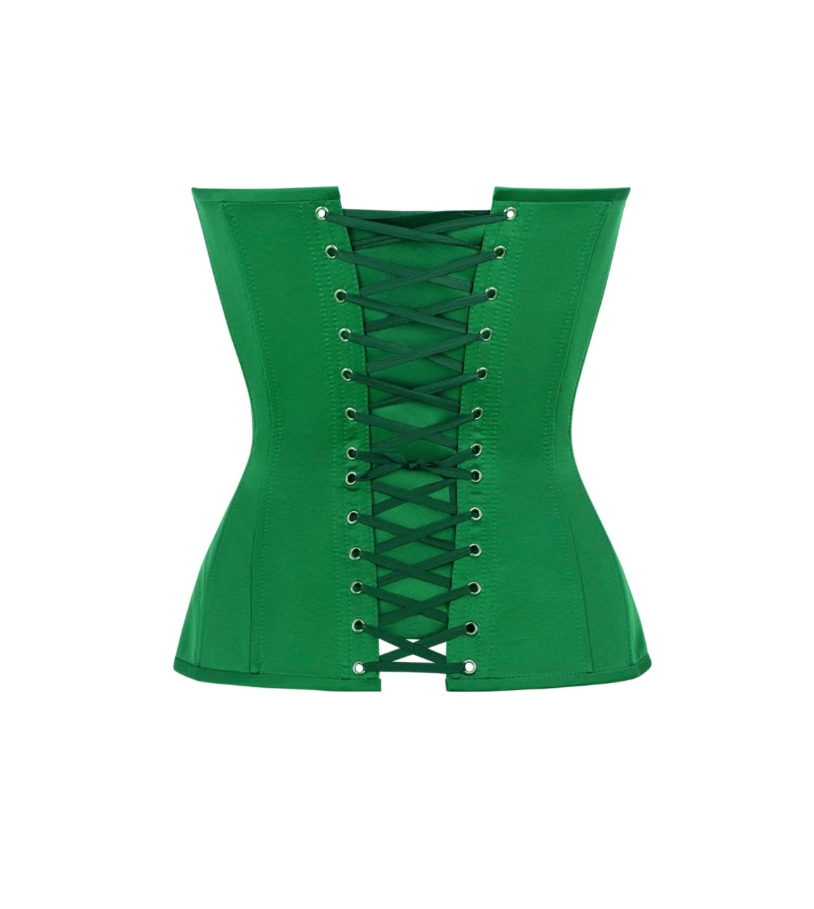 SATIN CORSET WITH CUPS