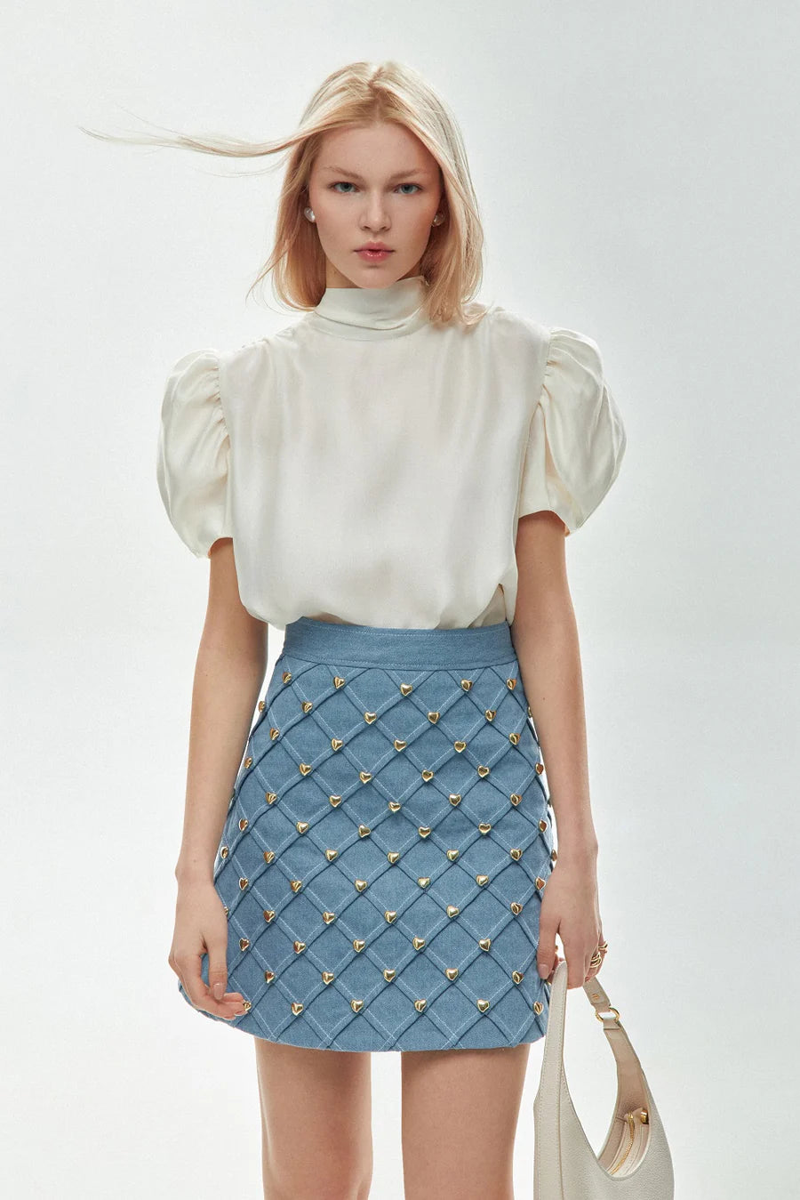 Denim Mini Skirt