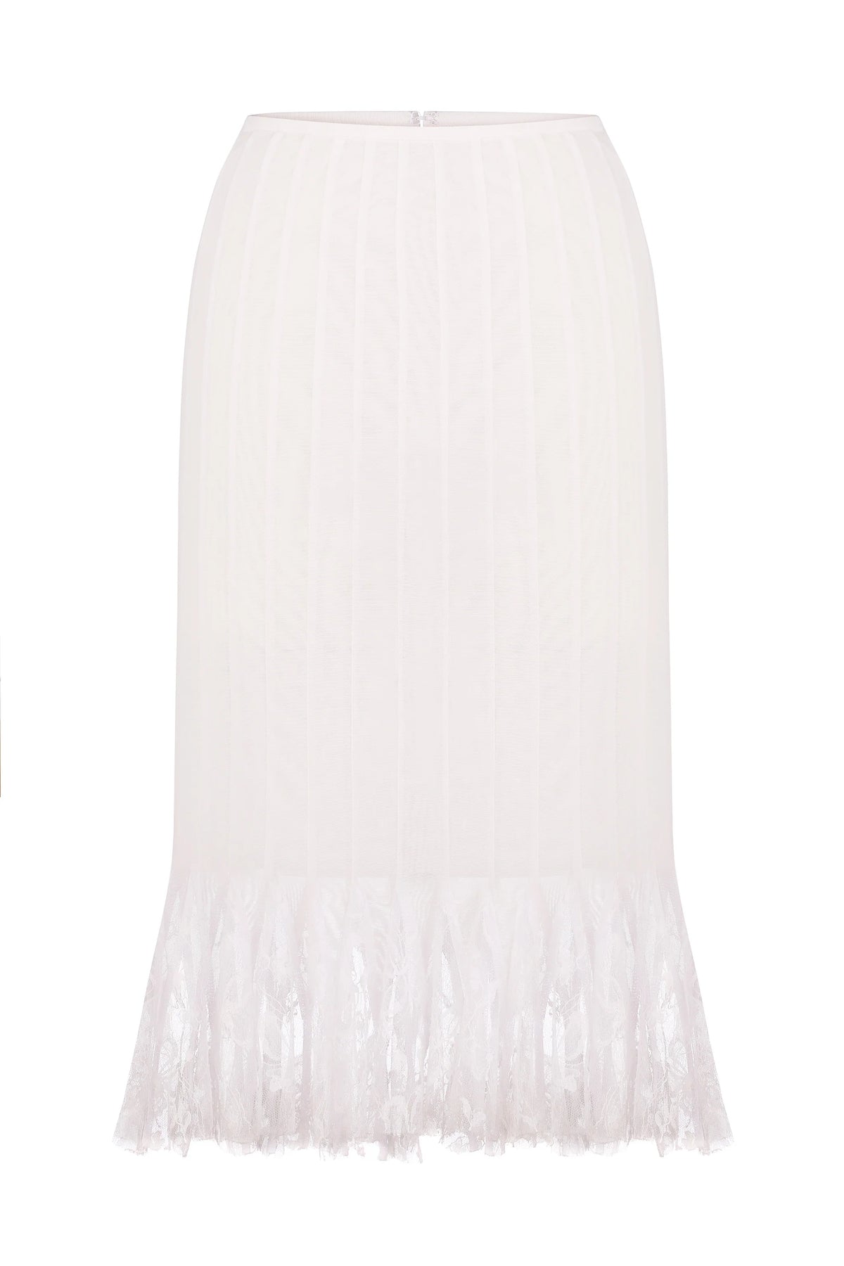 CORSET SKIRT WITH LACE DETAILS