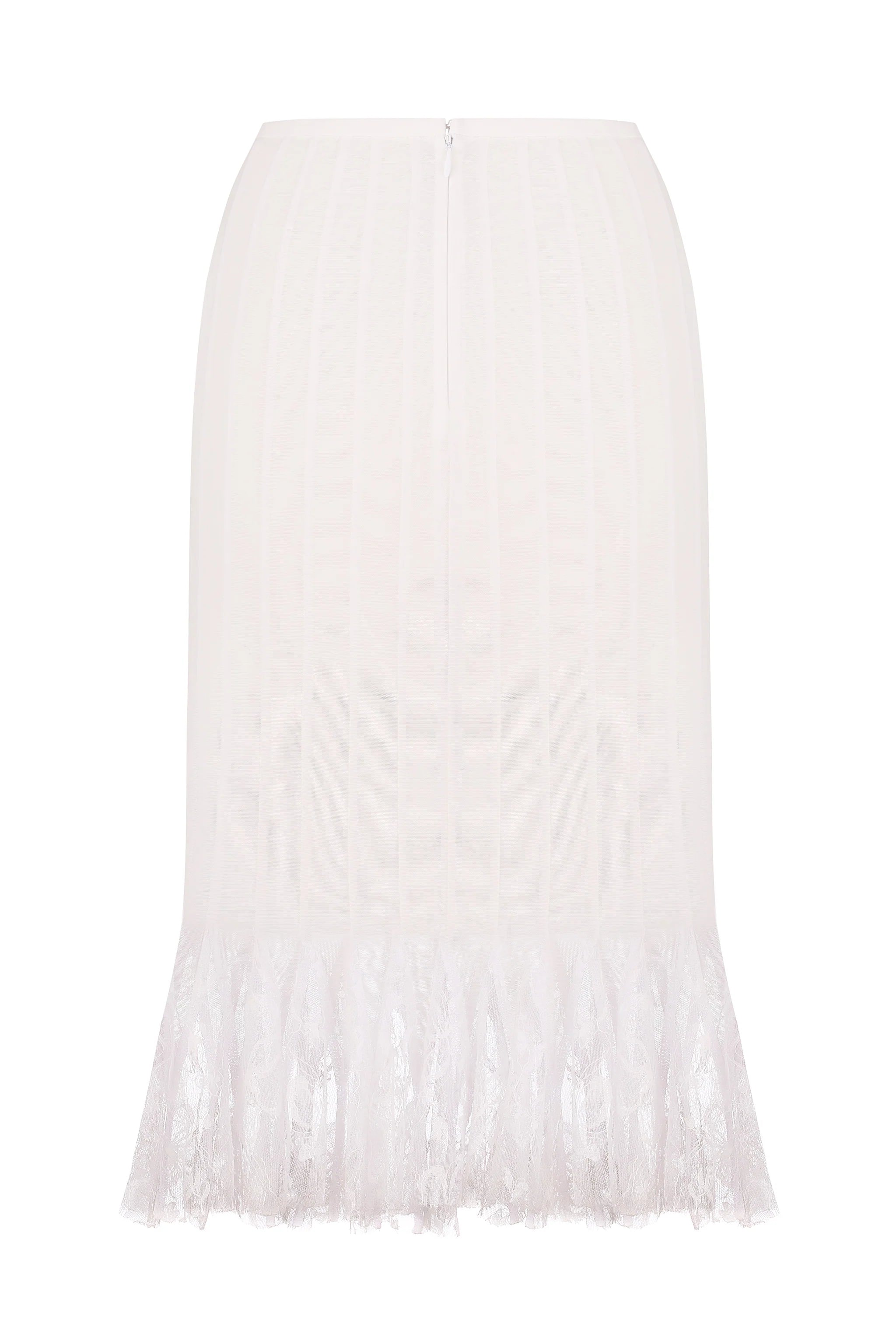 CORSET SKIRT WITH LACE DETAILS
