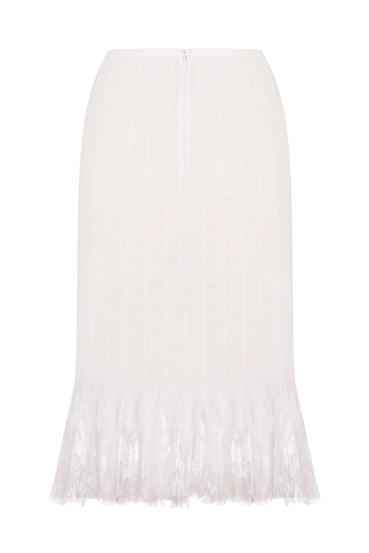 CORSET SKIRT WITH LACE DETAILS