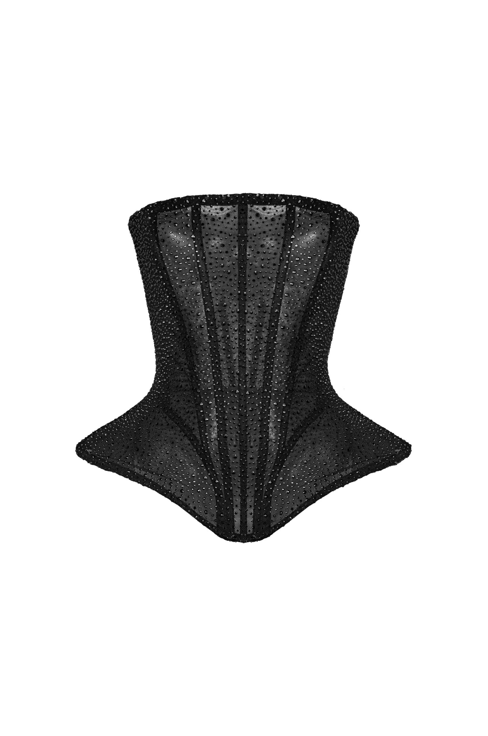 HOURGLASS CRYSTAL CORSET