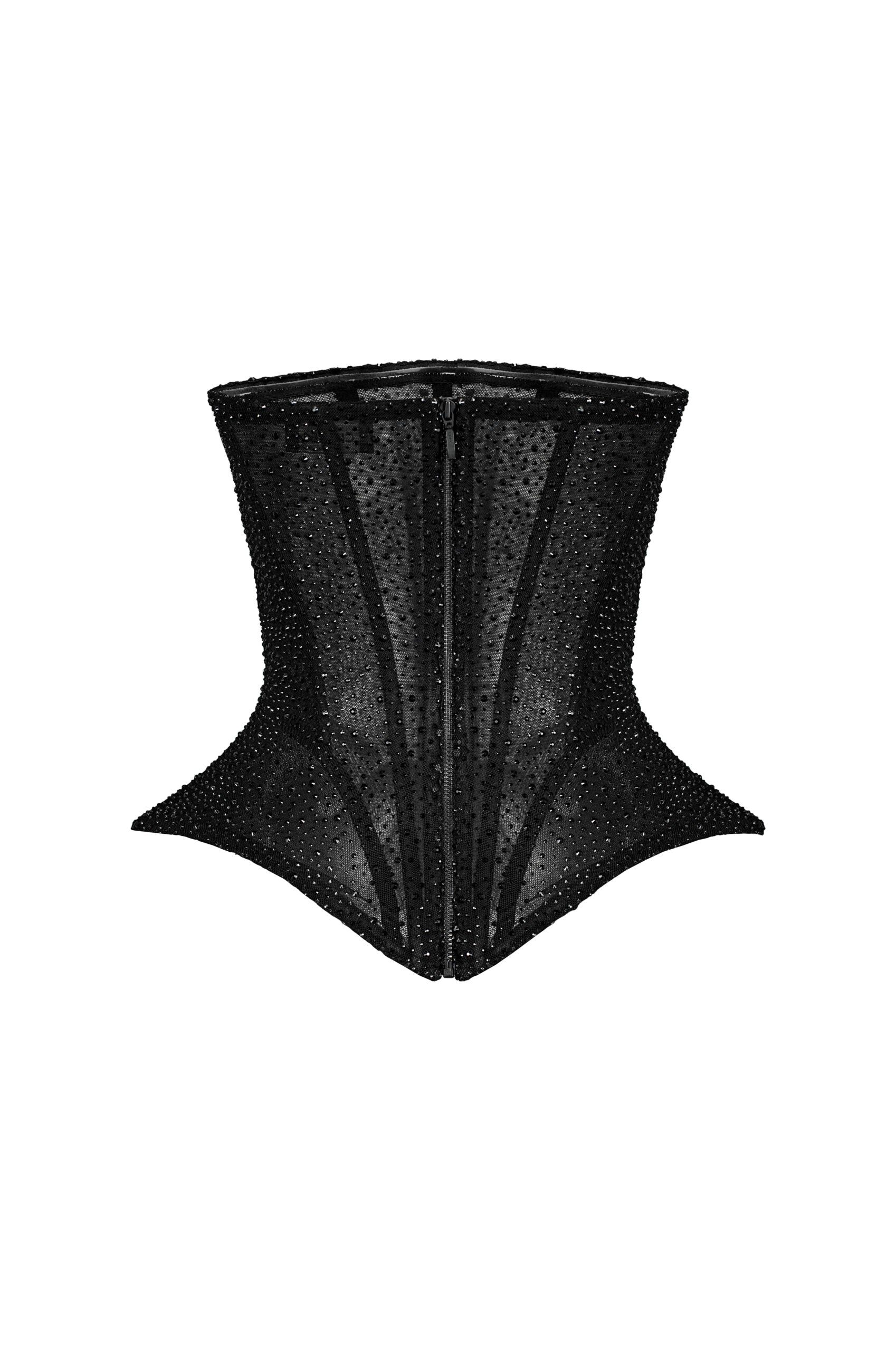HOURGLASS CRYSTAL CORSET