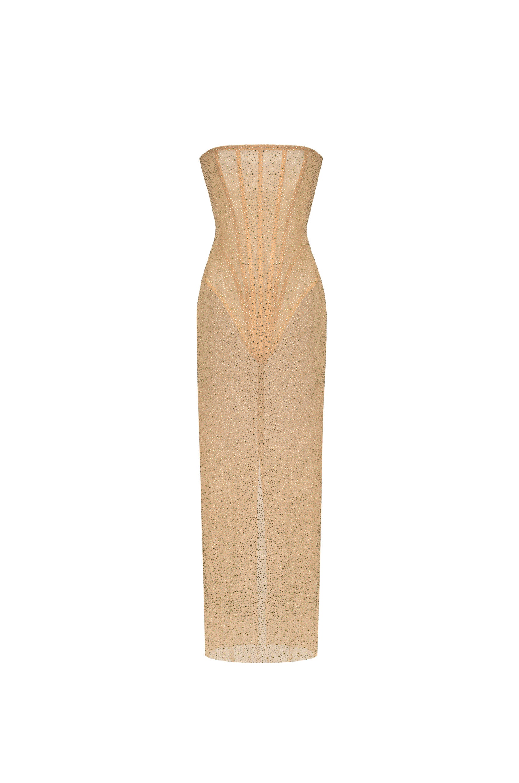 CRYSTAL CORSET DRESS