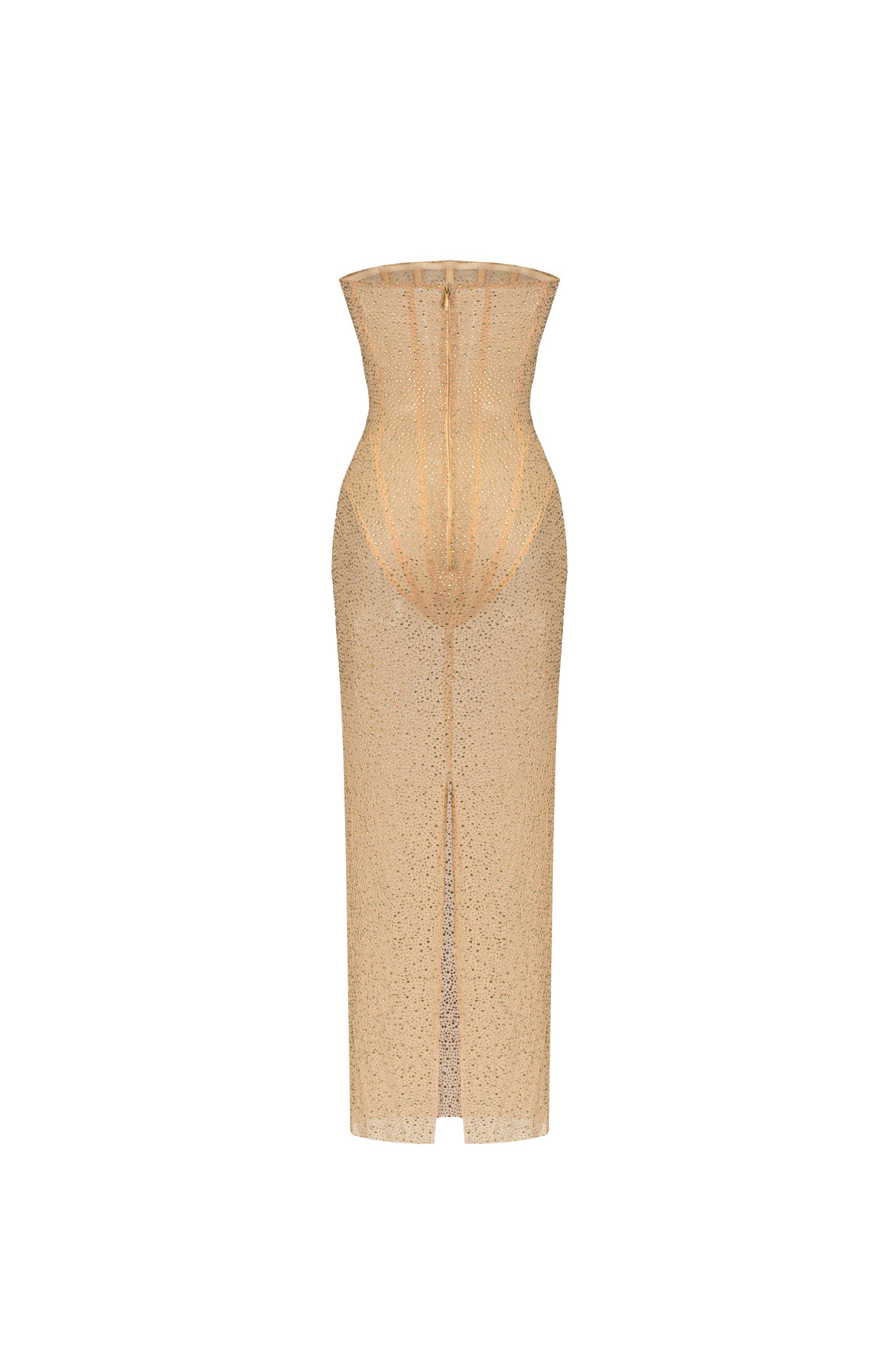 CRYSTAL CORSET DRESS