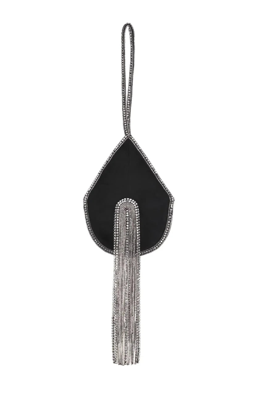 Waist Embellished "Bra" bag