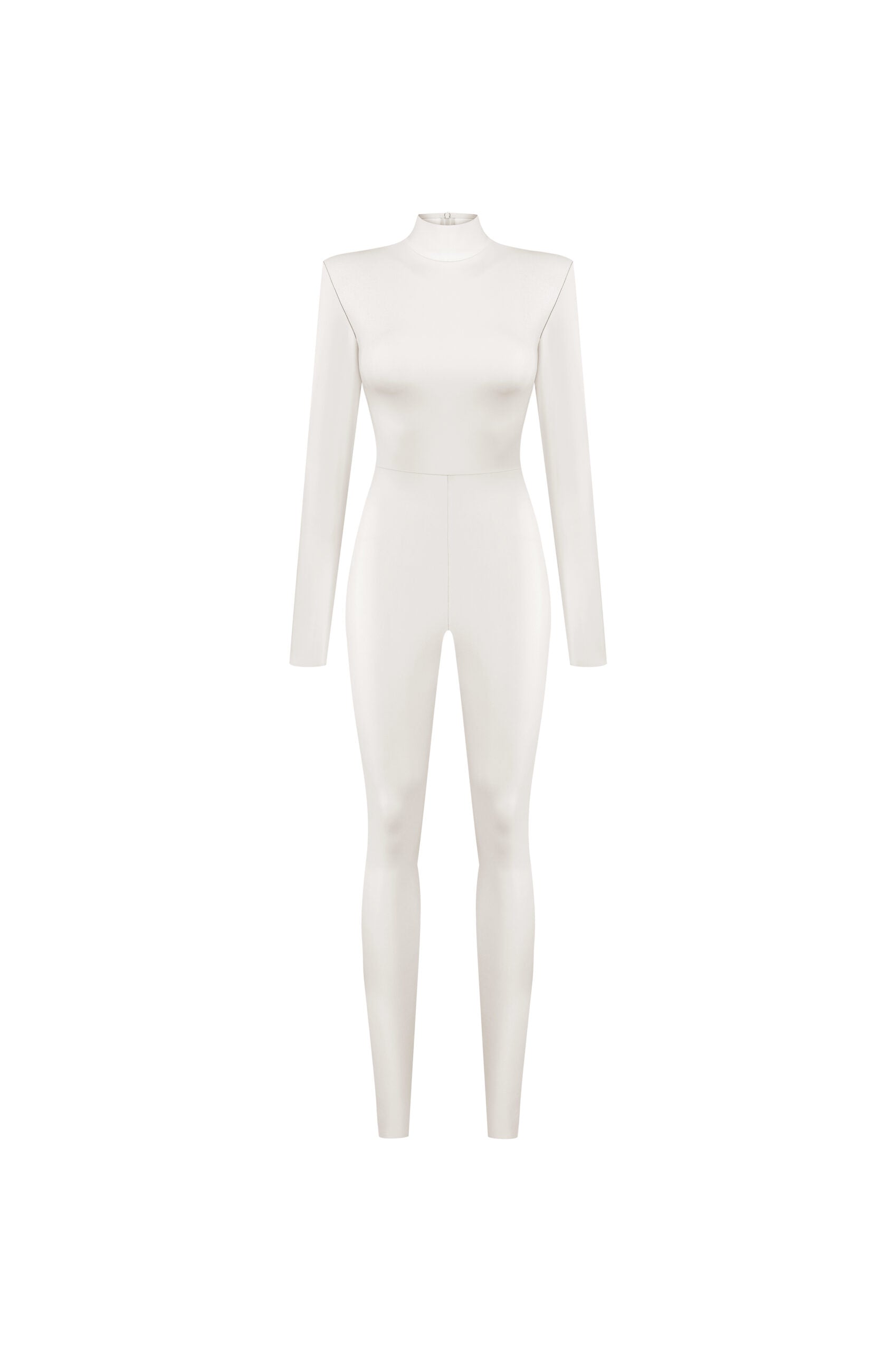 VEGAN LEATHER ICONIC JUMPSUIT
