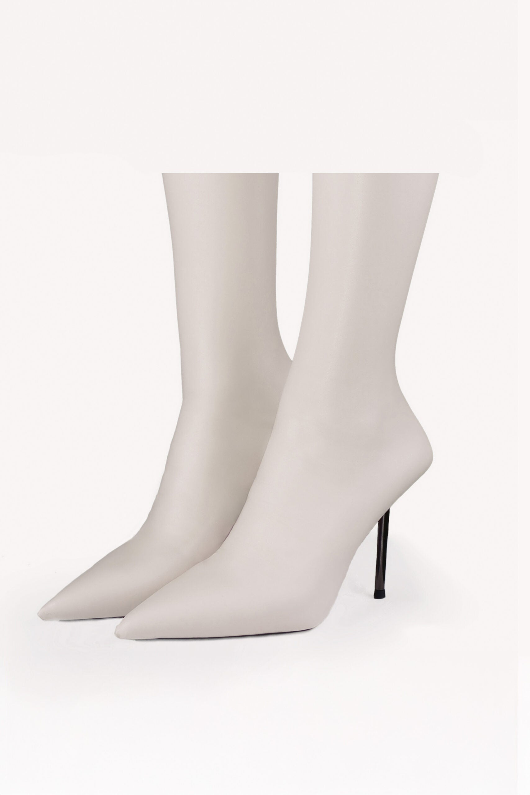V-TOE VEGAN LEATHER BOOT SOCKS