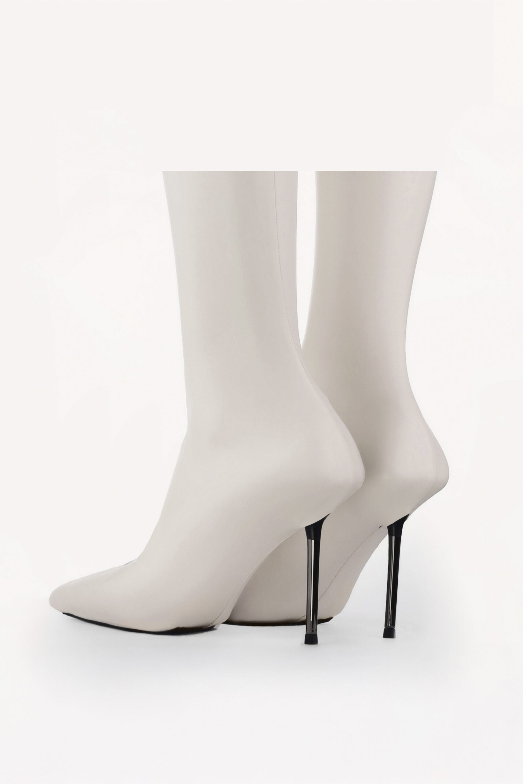 V-TOE VEGAN LEATHER BOOT SOCKS