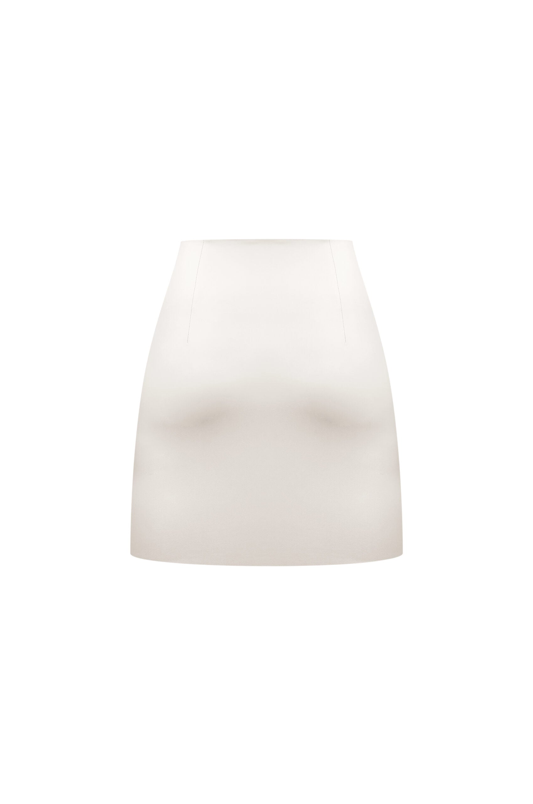 VEGAN LEATHER MINI SKIRT