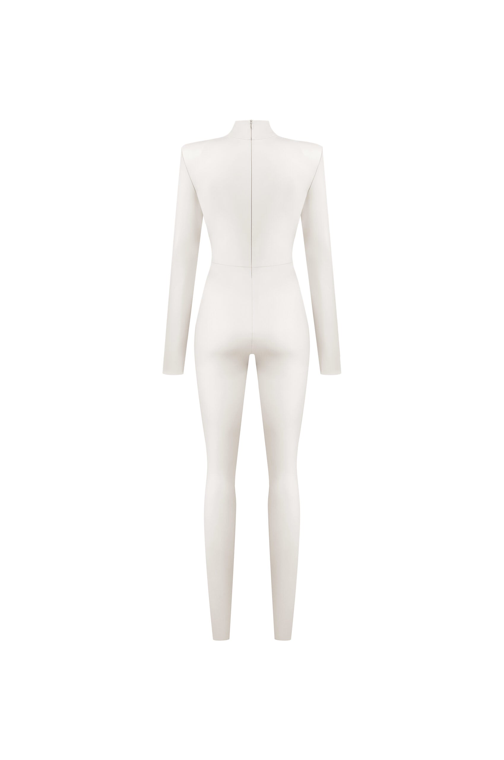 VEGAN LEATHER ICONIC JUMPSUIT