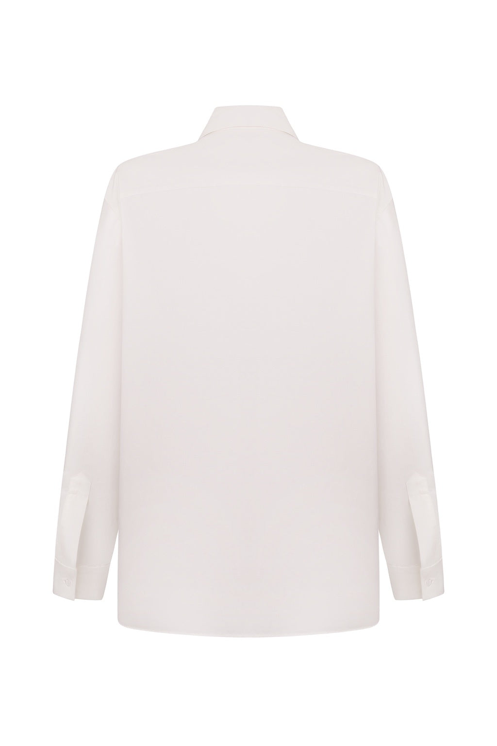 OVERSIZED SHIRT WITH GLASS BUTTONS