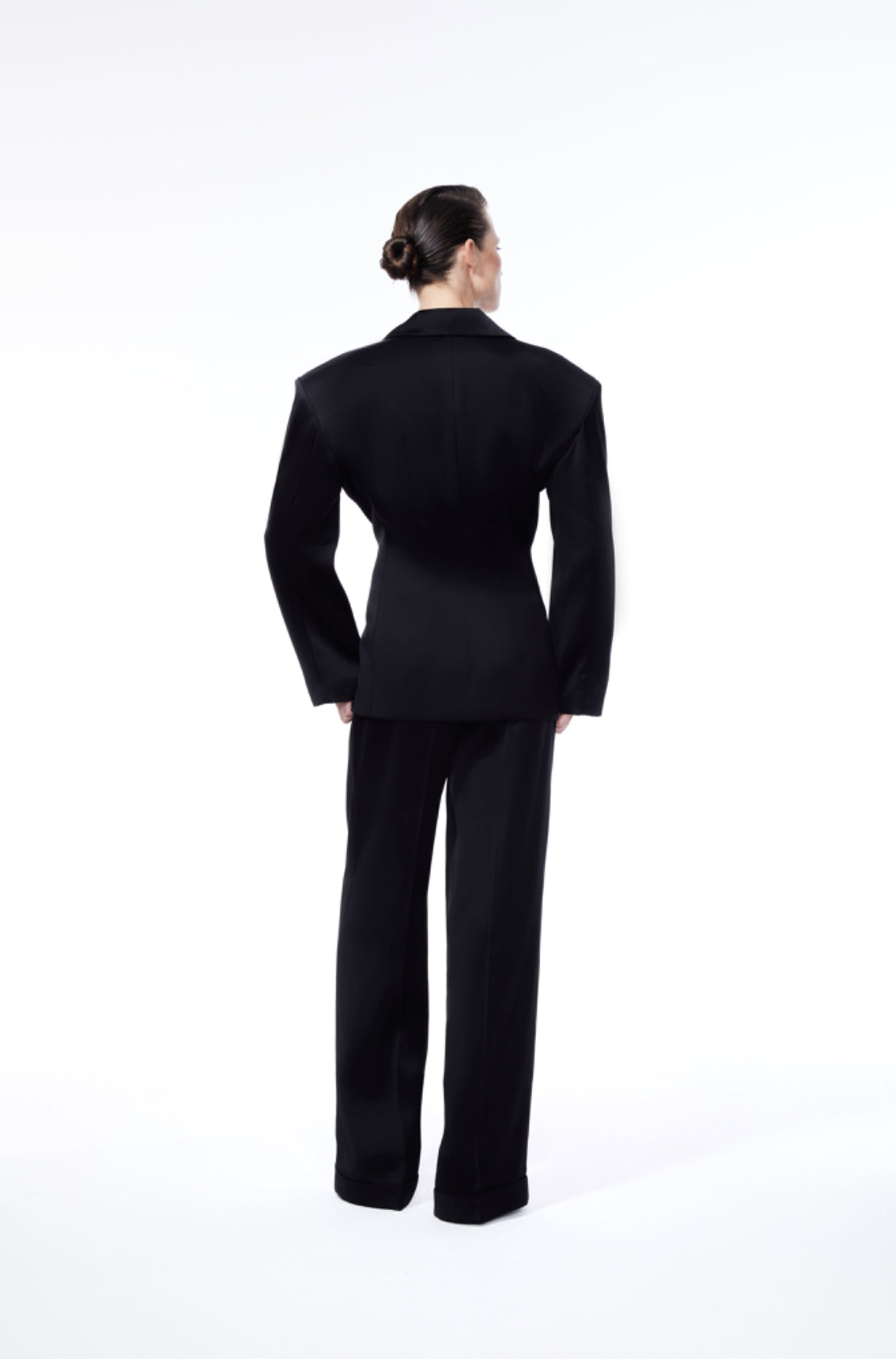 Barcode fitted blazer