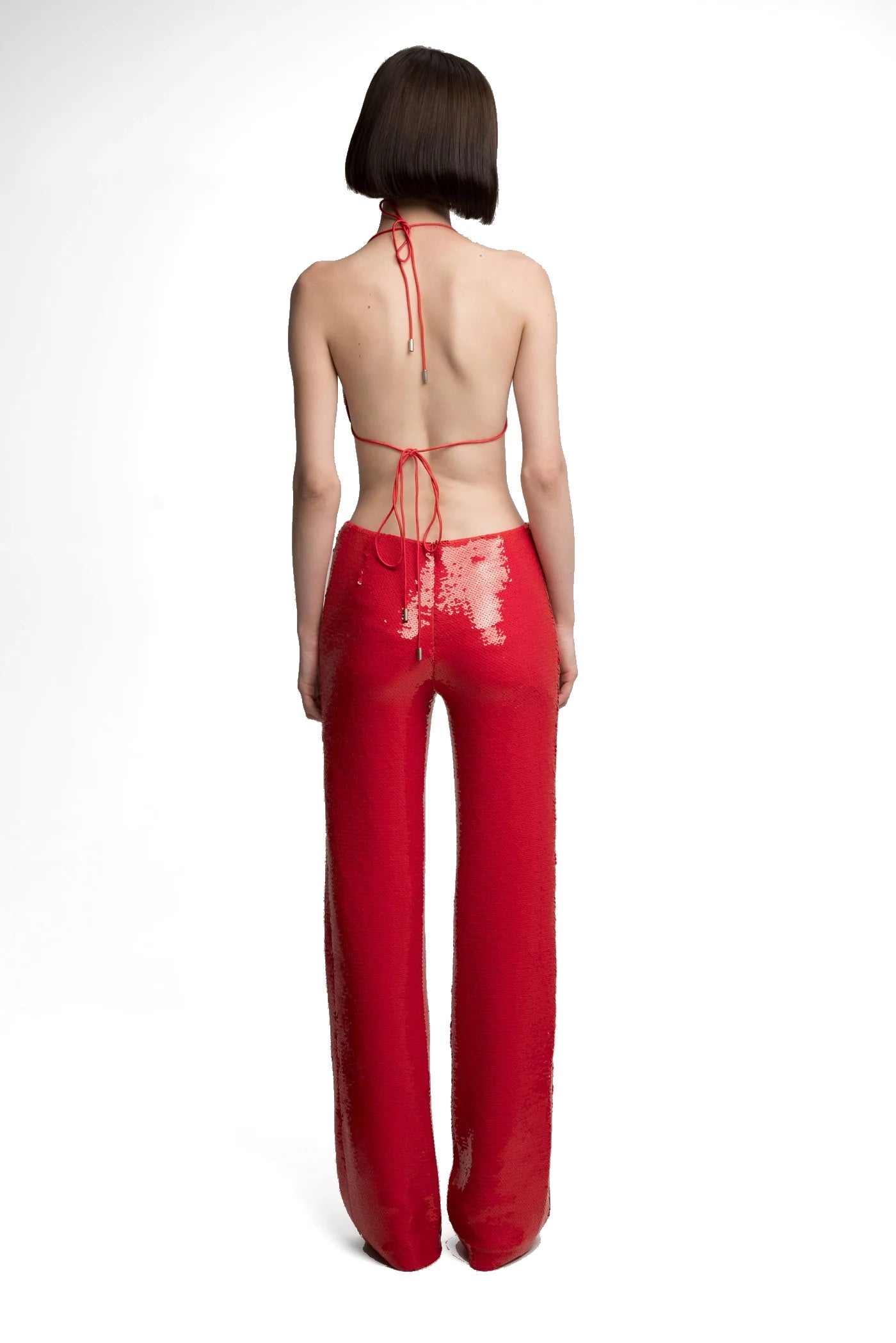 Jade Sequin Trousers