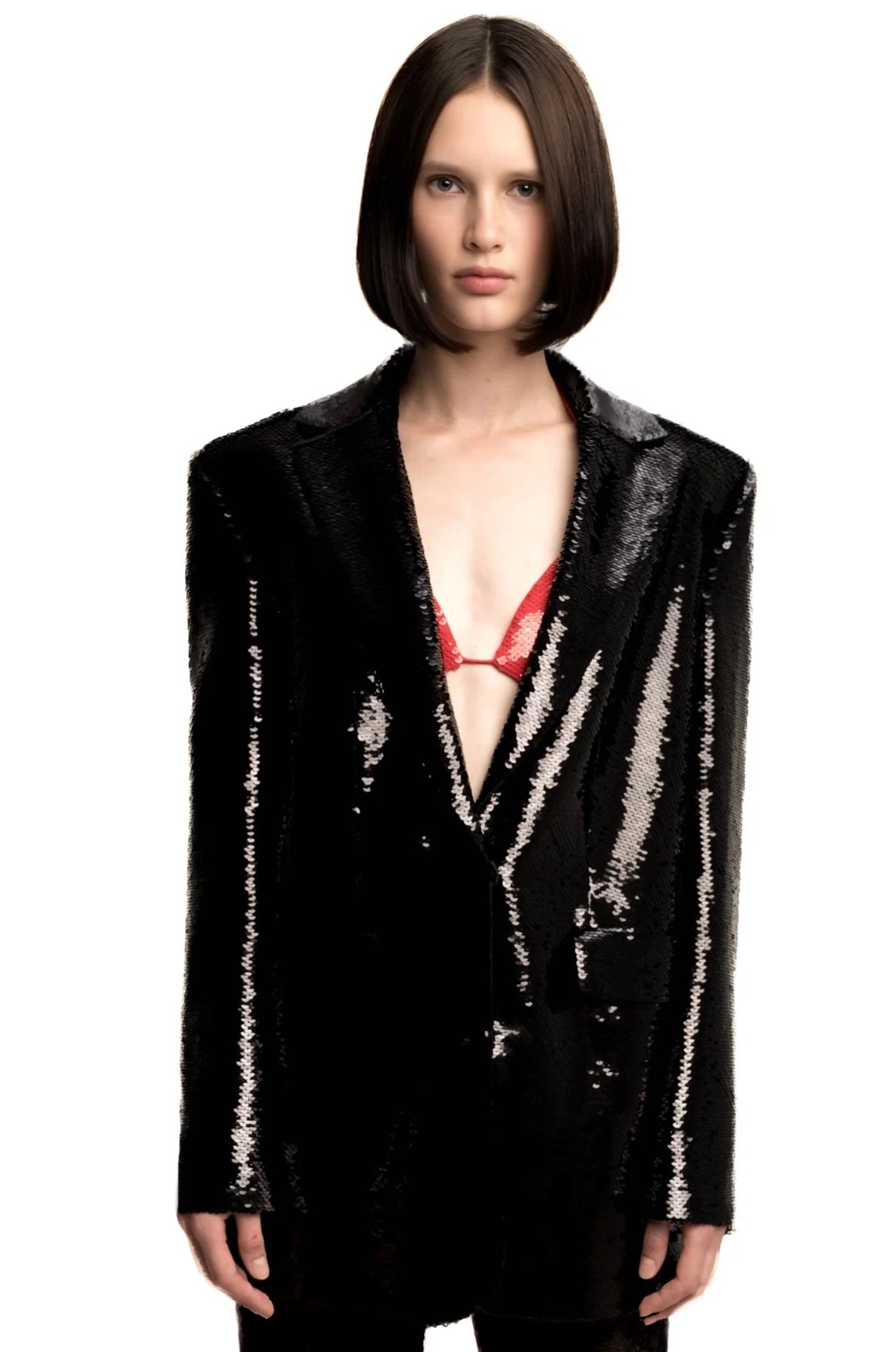 Jade Sequin Blazer
