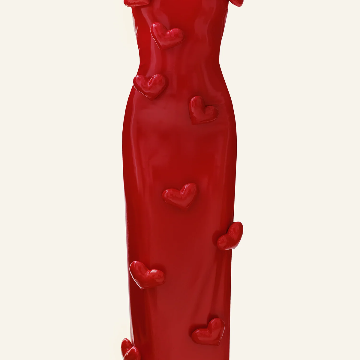 Love Killa dress in Red patent